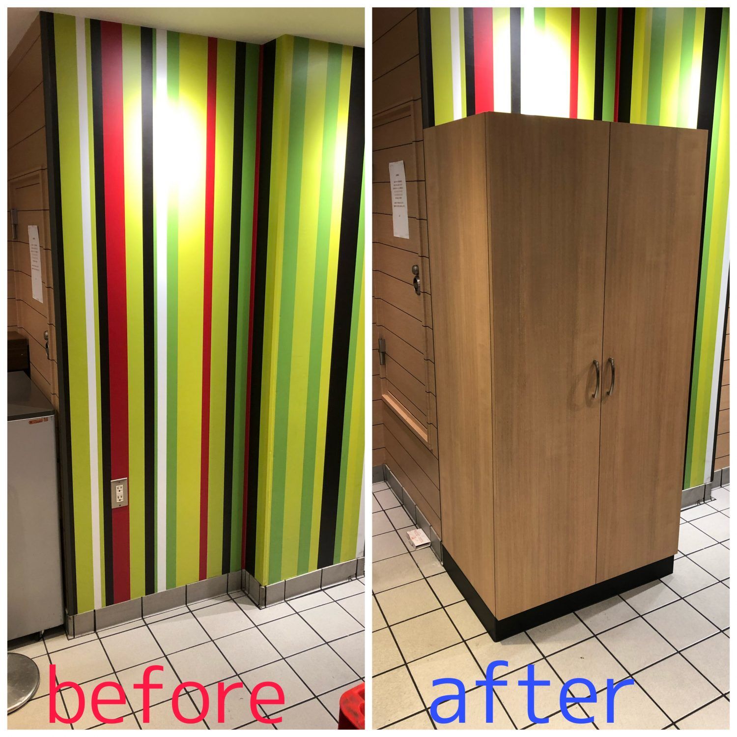 家具工事②