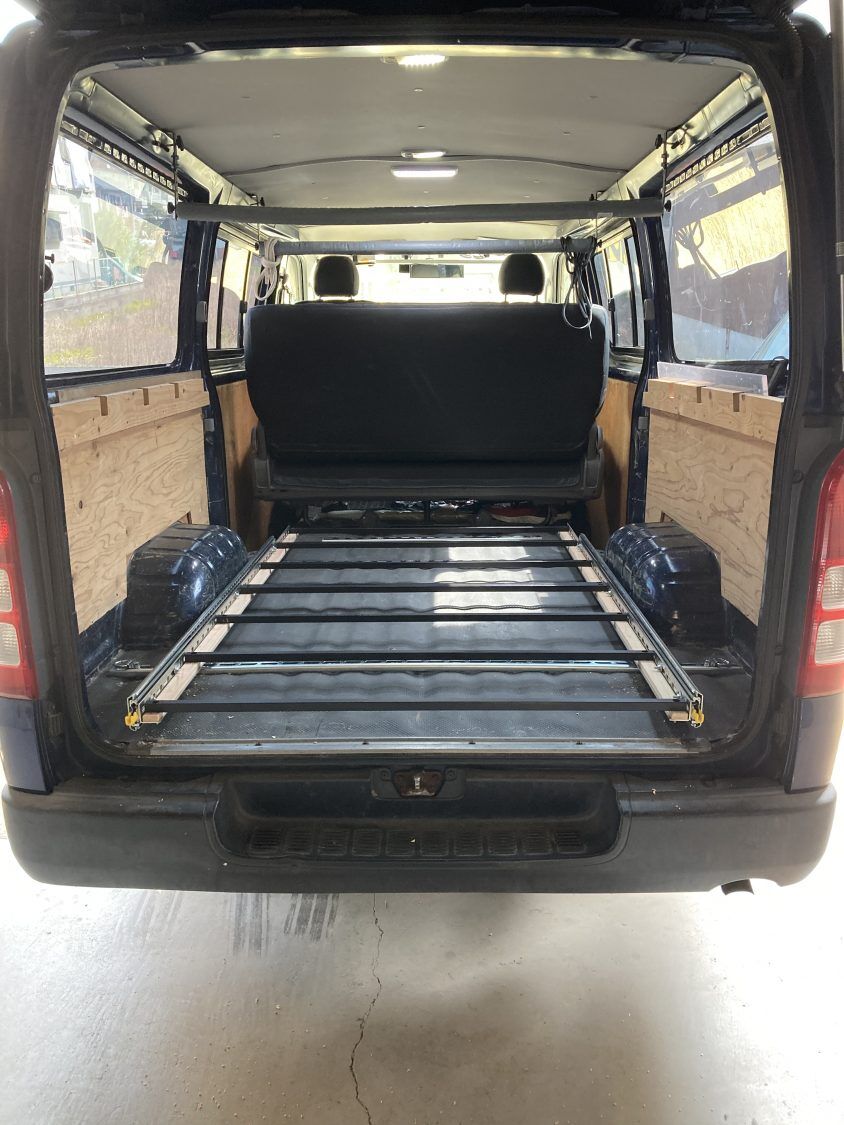 ハイエース荷台改造(oˆ罒ˆo)