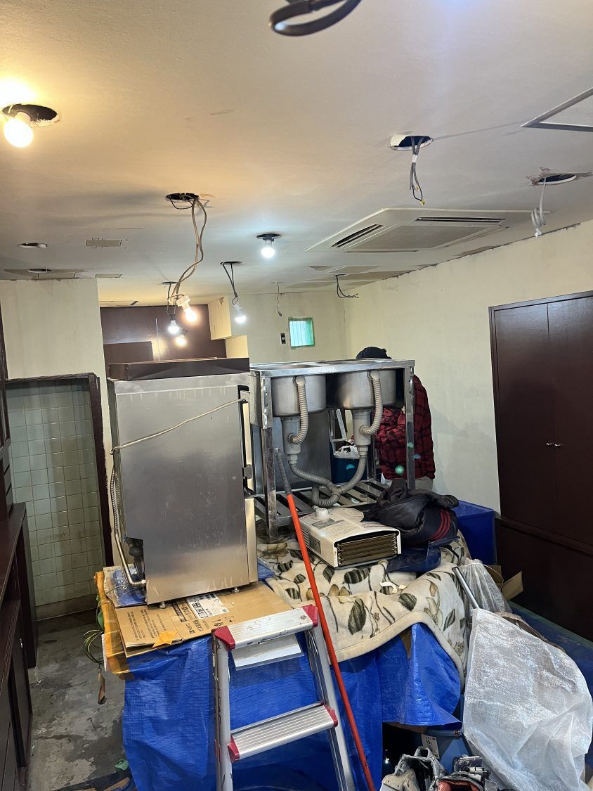 大阪市中央区 店舗クロス工事⸜( •⌄• )⸝