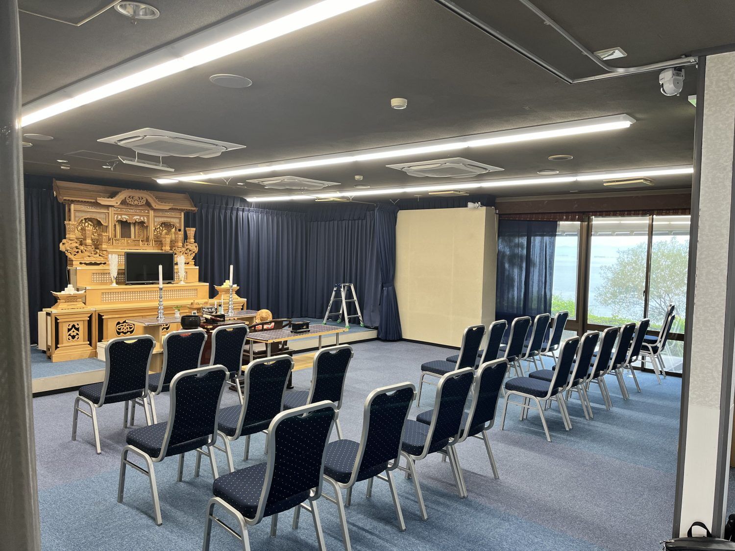 滋賀県 某会場 クロス工事(oˆ罒ˆo)